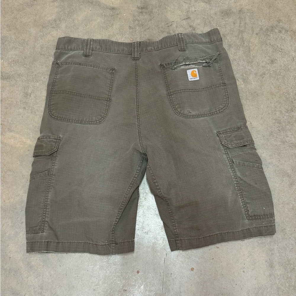 Carhartt Grey Cargo Shorts
